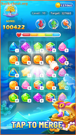 Merge Ocean Gem screenshot