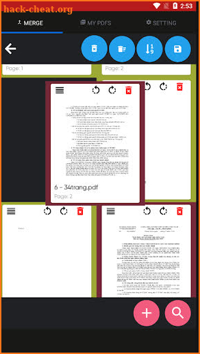 Merge PDF - Combine PDF files screenshot