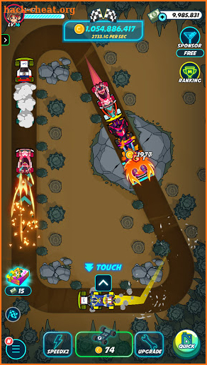 Merge Racer : Idle Merge Game screenshot