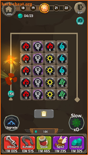 Merge runes : Idle Random Defense screenshot