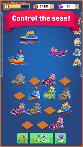 Merge Ship: Idle Tycoon screenshot