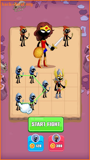 Merge Stick Master: Hero Fight screenshot