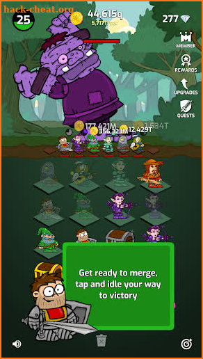 Merge Wars - Idle Hero Tycoon screenshot