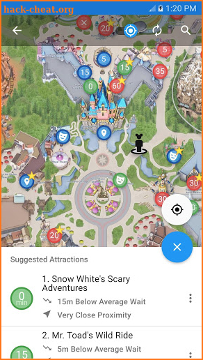 Merlins Magic Map-Disneyland screenshot