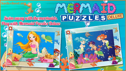 Mermaid Jigsaw Puzzles Deluxe screenshot