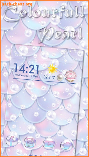 Mermaid, Peral Themes, Live Wallpaper screenshot