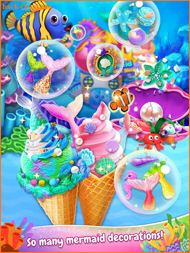 Mermaid Princess Ice Cream screenshot