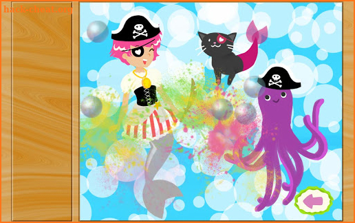 Mermaid Princess Puzzles Full screenshot