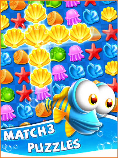 Mermaid Secret Match 3 screenshot