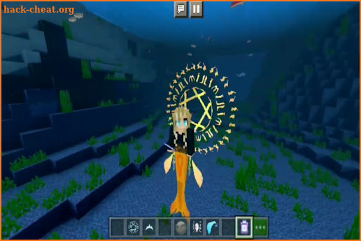 Mermaid Tail mod skin mcpe screenshot