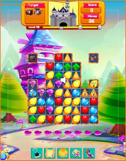 Mermaid Treasure Hunting(No ads) - Match3 puzzle screenshot