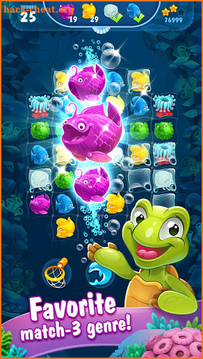 Mermaid - treasure match-3 screenshot