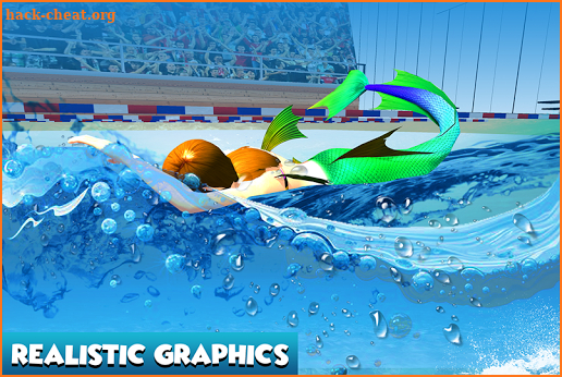 Mermaid Water Swimming Tournament screenshot