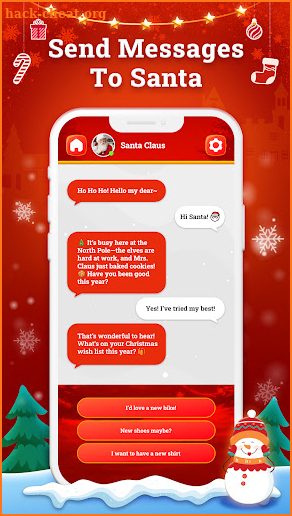 Merry Call From Santa Claus screenshot