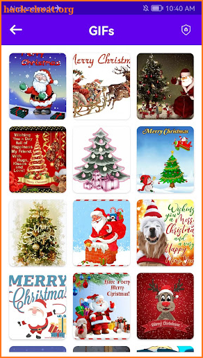 Merry Christmas Gif WASticker screenshot