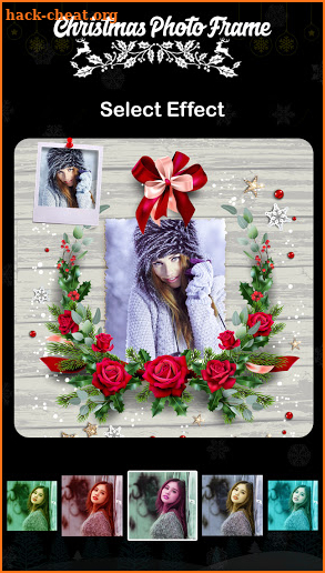 Merry Christmas Photo Frame screenshot