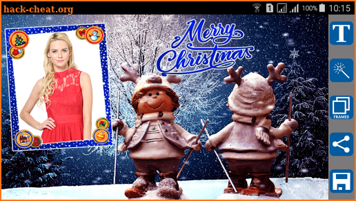 Merry Christmas Photo Frames screenshot