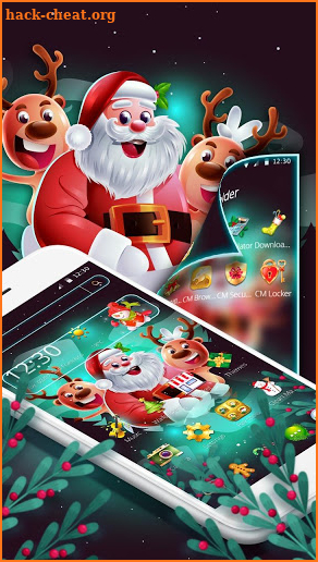 Merry Christmas Santa Claus Theme screenshot