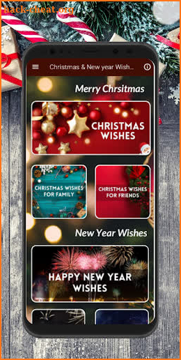 Merry Christmas Wishes screenshot