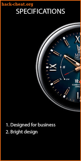 Messa Watch Face BN23 Ocean screenshot