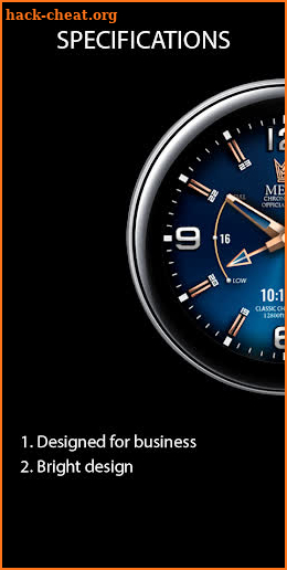 Messa Watch Face BN32 Classic screenshot