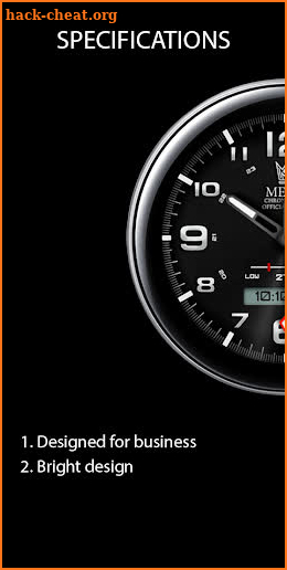 Messa Watch Face BN42 Chrono screenshot