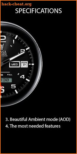 Messa Watch Face BN42 Chrono screenshot