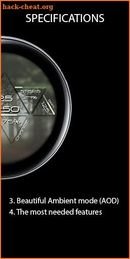 Messa Watch Face Forrest screenshot