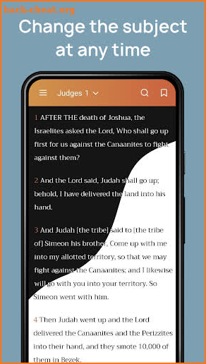 Message Bible study offline screenshot