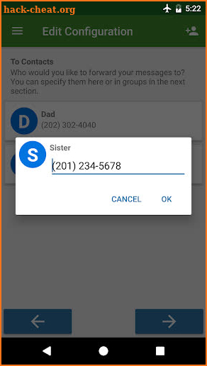 Message Forwarder - SMS, MMS, and Call Forwarding screenshot