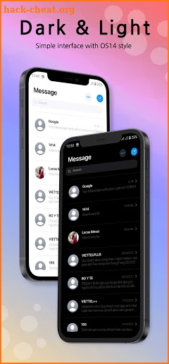 Message OS14 - Color Messenger screenshot