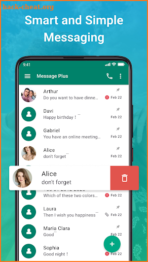 Message Plus - SMS Messenger + screenshot