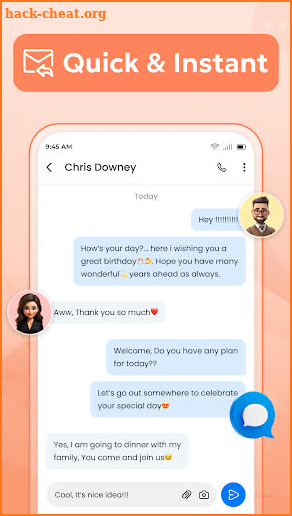 Messages - all in one chat app screenshot