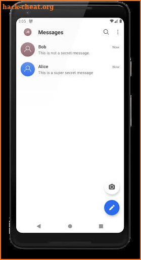 Messages for BatApps screenshot