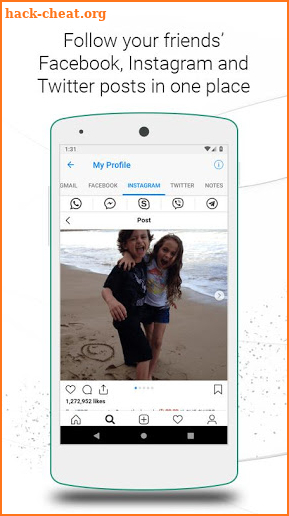 Messages Line for Facebook, Instagram & More screenshot