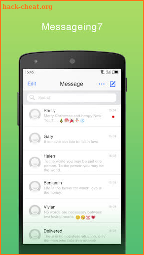 Messaging+ 7 Free - SMS, MMS screenshot