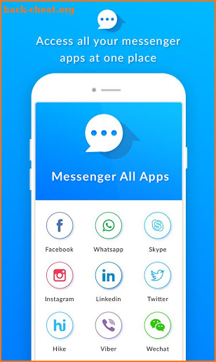 Messenger For All Social Network screenshot