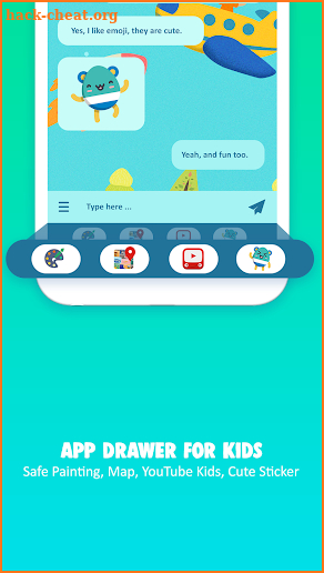 Messenger for Kids & iMessenger Kid Themes screenshot