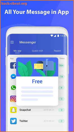 Messenger For SMS text screenshot