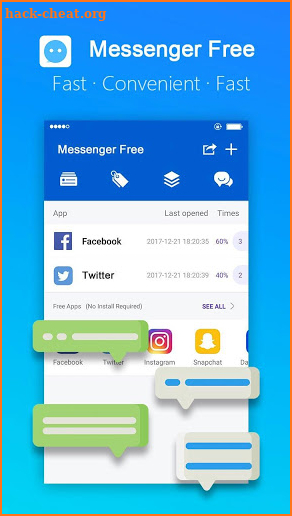 Messenger Free screenshot