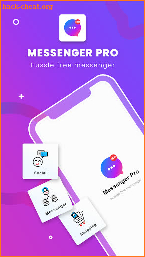 Messenger Go for Social Media screenshot