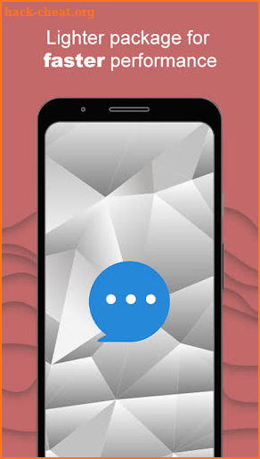 Messenger Home Lite - SMS Powered Phone Homescreen screenshot