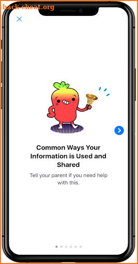 Messenger Kids App only Tips screenshot