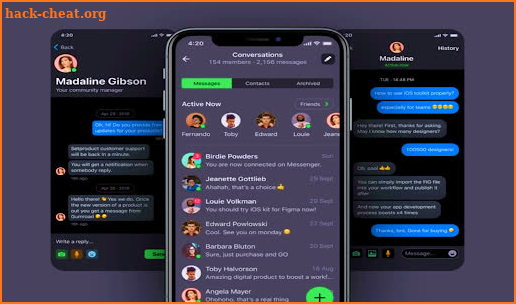 Messenger Plus 2021 screenshot