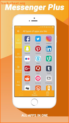 Messenger Plus - Social Network All in One screenshot