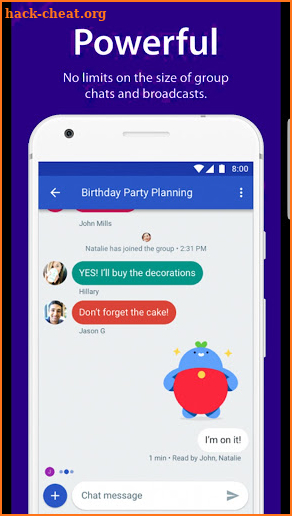 Messenger X screenshot