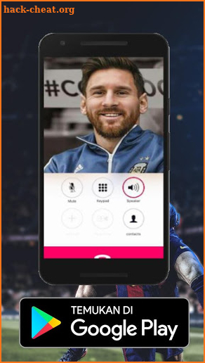 Messi Call Simulation screenshot