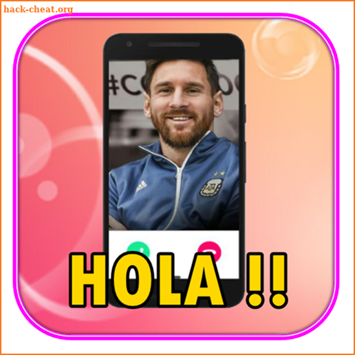 Messi Call Simulation screenshot