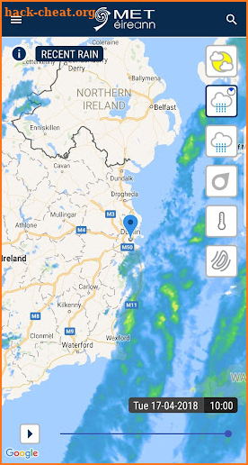 Met Éireann screenshot