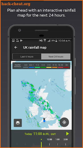 Met Office Weather Forecast screenshot